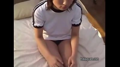 中国女学生母亲和儿子